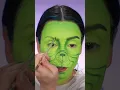 Girl grinch makeup tutorial