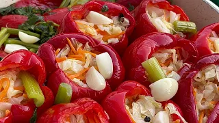 МАРИНОВАННЫЙ  ПЕРЕЦ ПО АРМЯНСКИ /НЕОПИСУЕМО ВКУСНАЯ ЗАКРУТКА 