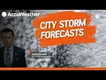 How Much Snow Ice in Dallas Charlotte Atlanta Washington NYC