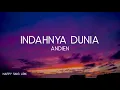 Andien - Indahnya Dunia Lirik