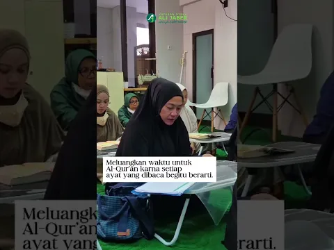 Di tengah kesibukan dunia, masih adakah waktu yang kita sisihkan untuk Al-Qur’an? 🤍📖