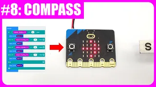 How to use micro bit magnet sensor Tutorial