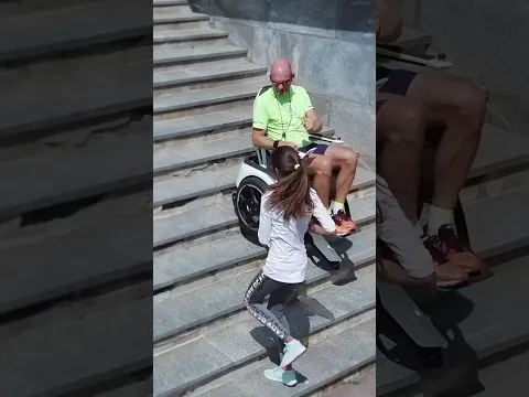 This Wheelchair Just Climbed STAIRS 😳