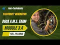 DGCA AME Exams Module 3 4 Generation of Electricity CAR 66 EASA Preparation