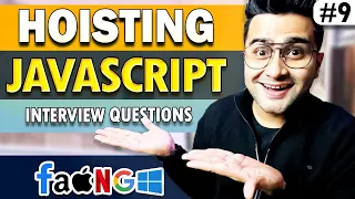 Hoisting in JavaScript Function Hoisting Frontend Interview Series Episode 9