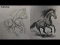 Download Lagu how to draw a horse (basic tutorial)