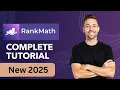 Complete RankMath SEO Tutorial 2025 - WordPress SEO For Beginners Step-by-Step