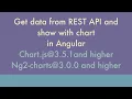 Get data from REST API and show with chart in Angular Chart js from 3 5 1 Ng2-charts from 3 0 0