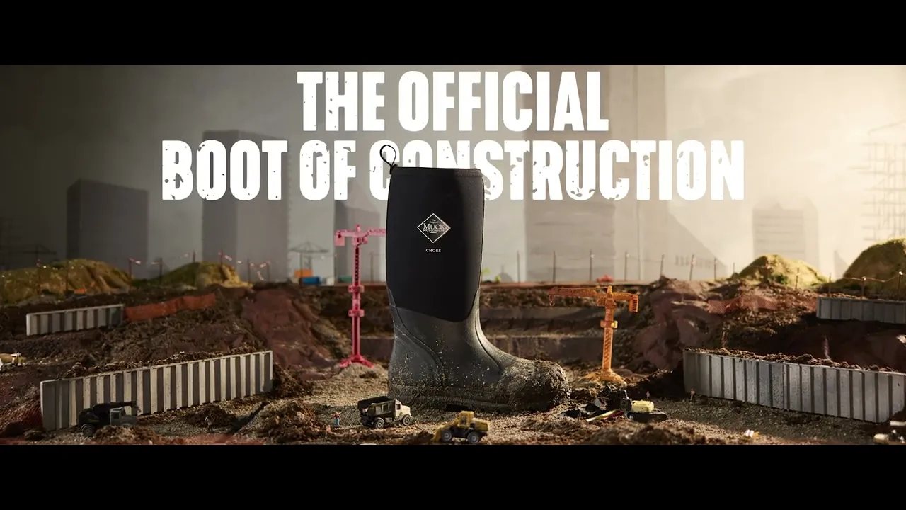 The Original Muck Boot Company — Muck Boot — The Official Boot of Construction (YouTube video ad)