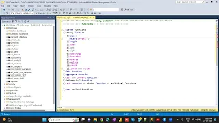 MSSQL SERVER STRING FUNCTIONS