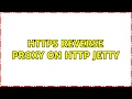 https reverse proxy on http jetty