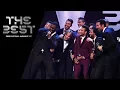 FIFA FIFProTV World11 2017 TEAM PHOTO WITH IDRIS ELBA