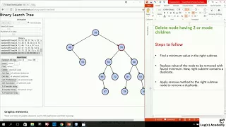 7 Binary Search Tree - Coding Delete Operation Case 3