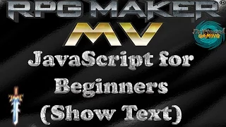 RPG Maker Tutorial Javascript for Beginners Show Text