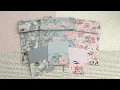 As Requested DIY XL Size Coin Envelope Mini Library Pocket Set One Sheet Wonder 12x12 Paper