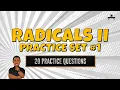 Radical Equations Practice Set