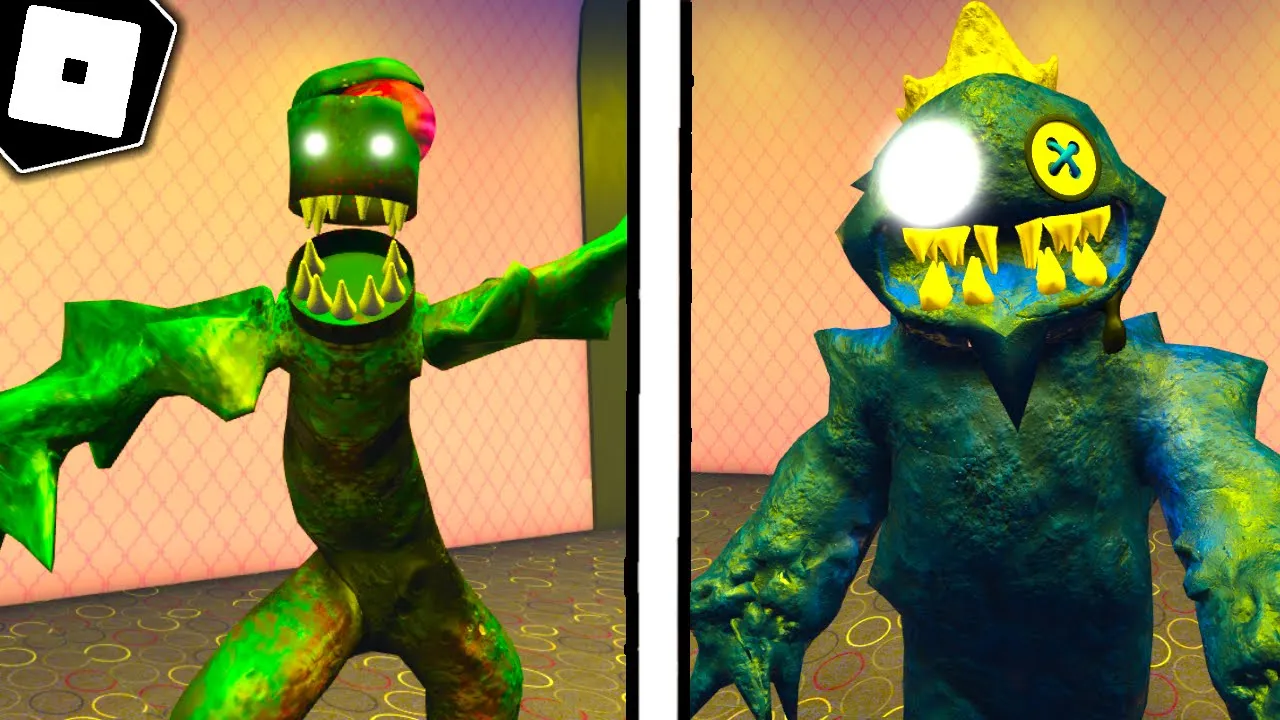 How to become NIGHTMARE BLUE + NIGHTMARE GREEN MORPHS in RAINBOW FRIENDS RP - Roblox