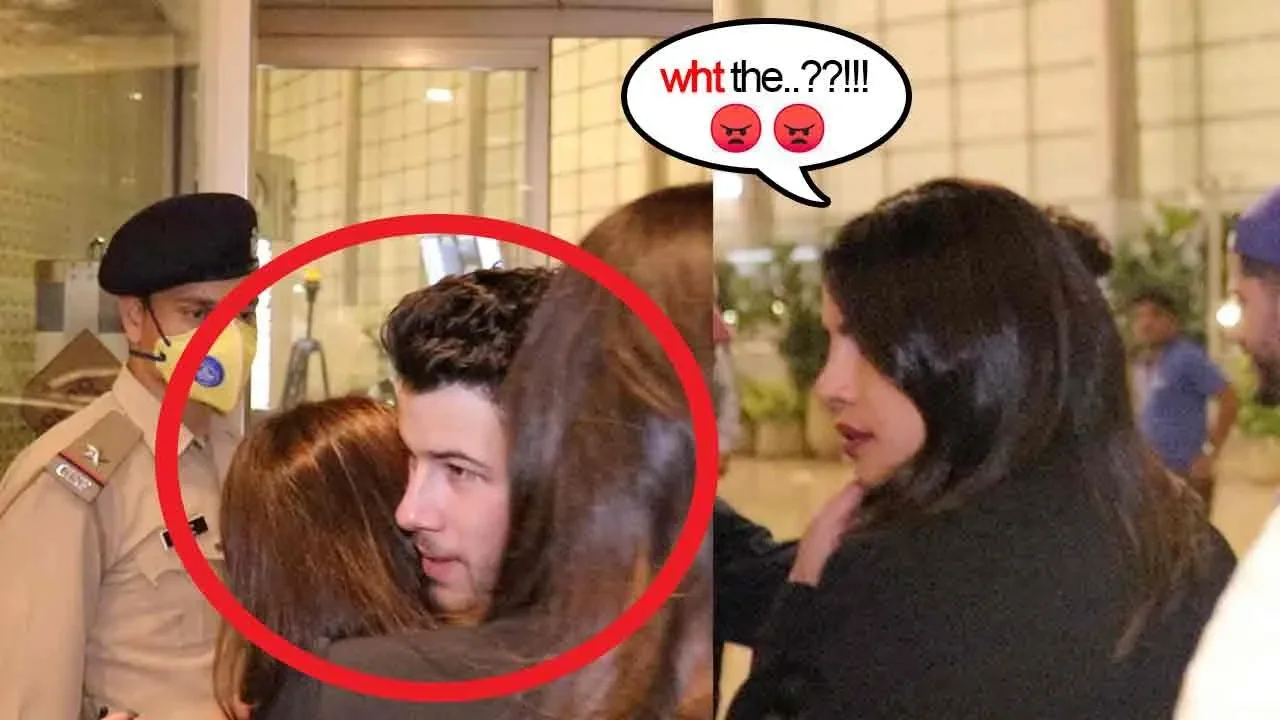 Priyanka Chopra ANGRY On Girl FAN For Hugging Husband Nick Jonas At Mumbai Airport