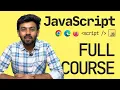 JavaScript for Beginners in Tamil 10 Hours Full Course Beginner to Advanced code io - Tamil