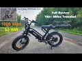 Ariel Rider X-Class Step-Thru Electric Bike 52V 1000W - Detailed Review