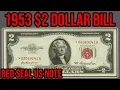 1953 Red Seal 2 Dollar Bill Complete Guide - How Much Is It Worth And Why