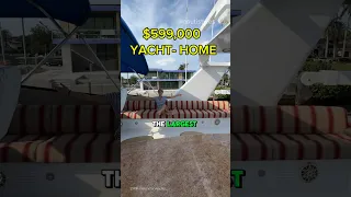 $599K Yacht-Villa 🤯 ⬆️Full Tour⬆️ #superyachtlife