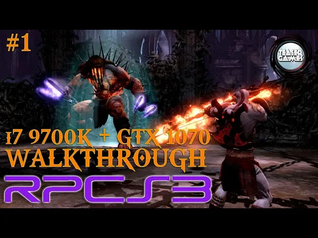 GOD OF WAR 3 (RPCS3) | EMULADOR DE PS3 | WALKTHROUGH PART 1 - BATALHA CONTRA HADES