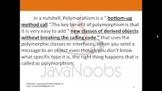 Object Oriented Programming - Q 03 Polymorphism