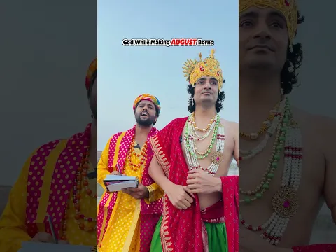 God While Making August Borns | Ankush Kasana | #comedy #august #birthday