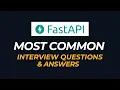 FastAPI Interview Questions and Answers How to Pass the Interview