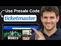 How To Get Ticketmaster Presale Code