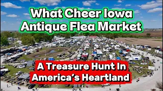 Hunting Treasures at the What Cheer Iowa Antique Flea Market