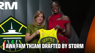 Spain Seattle The Storm select Awa Fam Thiam with 3rd pick in 2026 WNBA Draft