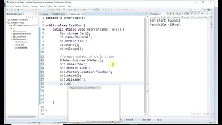 Part8 - JAVA OOPS Concepts