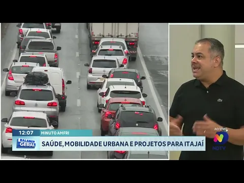 Minuto AMFRI: saúde, mobilidade urbana e projetos pra Itajaí