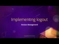 10 Session Management 08 Implementing logout