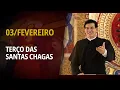 Lagu Terço das Santas Chagas | 03 de Fevereiro de 2026 | @PadreManzottiOficial