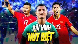 ĐỘI HÌNH HỦY DIỆT CỦA TUYỂN VIỆT NAM: KHÔNG XUÂN SON, THẦY KIM CÓ CƠN ĐAU ĐẦU DỄ CHỊU | BLV ANH QUÂN