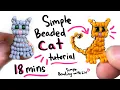 Simple Beaded Cat Tutorial
