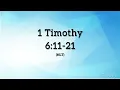 1 Timothy 6 11-21 Paul s Final Instructions NLT visual