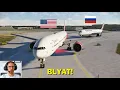 RUSSIAN Rush Hour in Microsoft Flight Simulator! Full Flight with ATC (VATSIM)