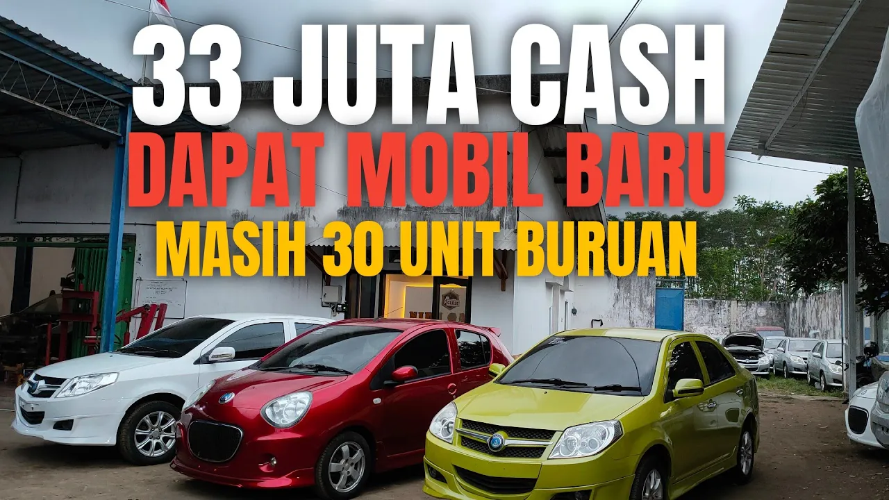 MOBIL BEKAS 15 JUTA SEMUA HARGA MOBIL SECOND DIBAWAH 30 JUTA HANYA DISHOWROOM HAJI MARNO JAKARTA