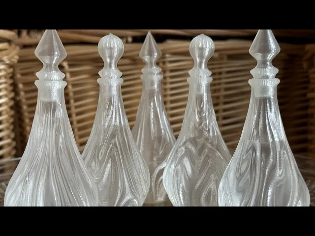 Wrinkled Spiralized Potion Bottles video thumbnail
