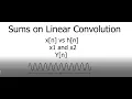 Sum Based on Linear Convolution