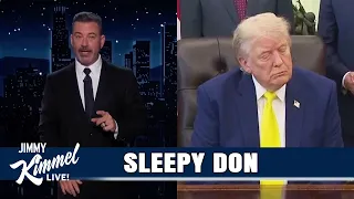 Trump NODS OFF as MAGA s Strongman Act Collapses Jimmy Kimmel