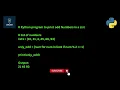 Python program to print odd numbers in a List code in description