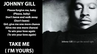 Johnny Gill Take Me I M Yours 1996 Lyrics Included 