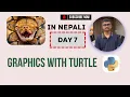 Graphics with Turtle Turtle in Python Day 7 Beginners Series Level 2