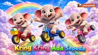 Kring Kring Ada Sepeda 🚲 Lagu Anak Indonesia Populer | Animasi Lucu Anak