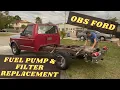 OBS Ford F-Series 92-97 Fuel Pumps Filter Replacement